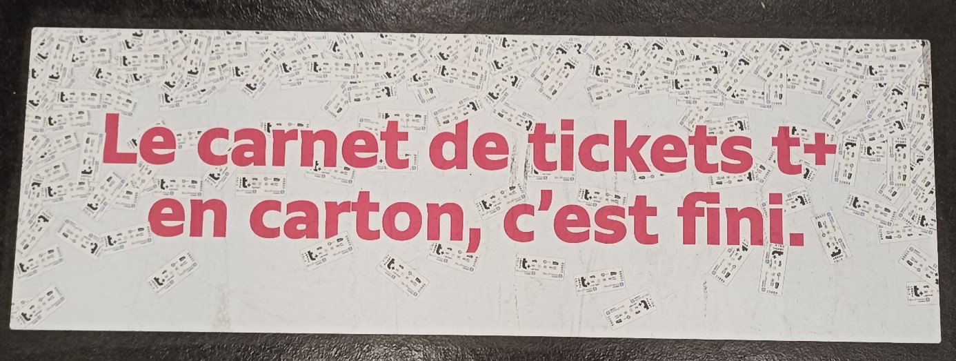 Fin du ticket de métro T+ magnétique Associations Familiales Catholiques